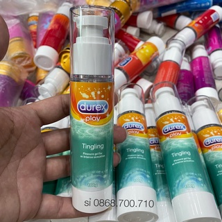 Gel bôi trơn mát lạnh durex play tingling 100ml