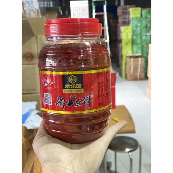 Tương Đậu Bản (Ớt Xay) 1.1kg - Gia Vị Trung Quốc