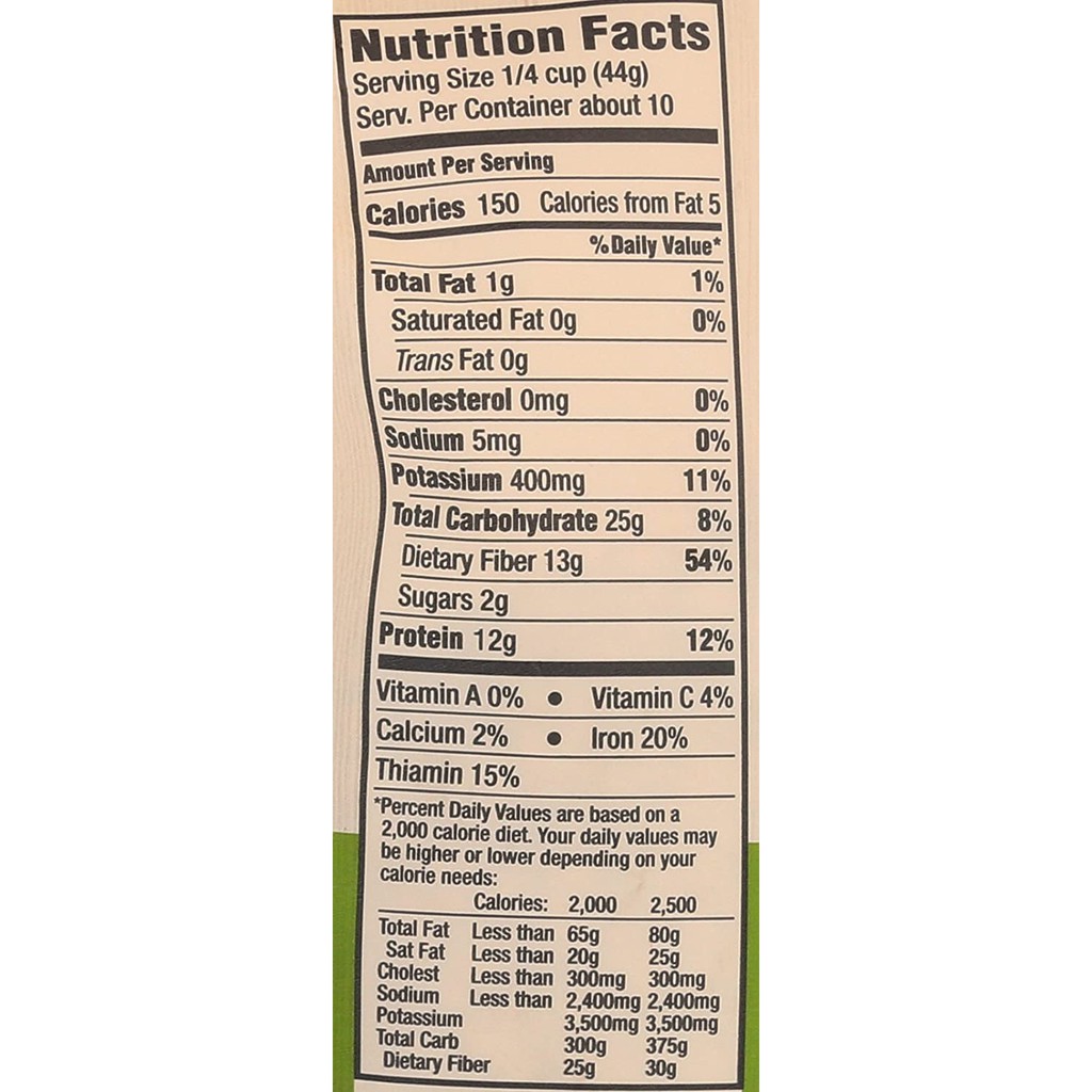 Đậu Lăng Xanh Hữu Cơ Arrowhead Mills Organic Green Lentils 453g