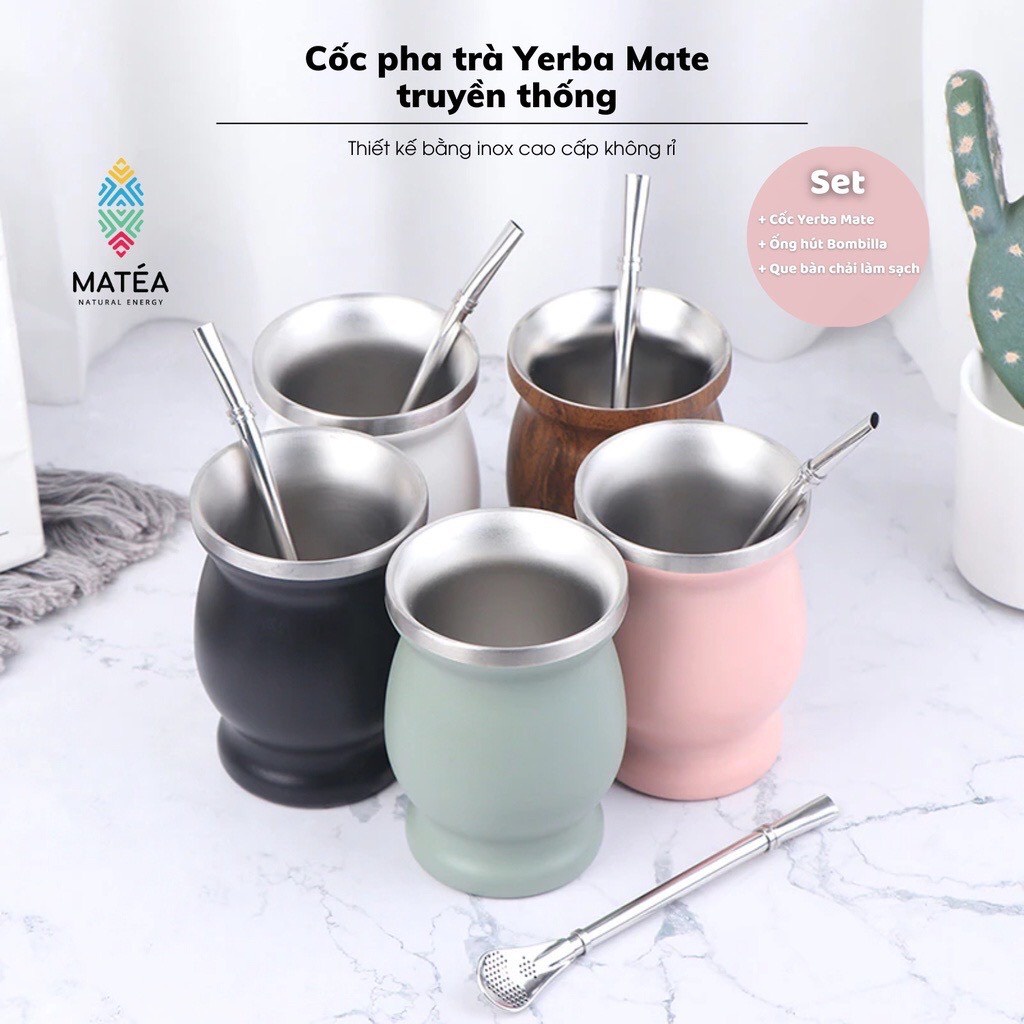 [HCM Yerba Tea] Combo Trà Vị Truyền Thống + Cốc Yerba Mate nhập Argentina (Eatclean, giảm cân, Gymer, Detox, giải nhiệt) | BigBuy360 - bigbuy360.vn