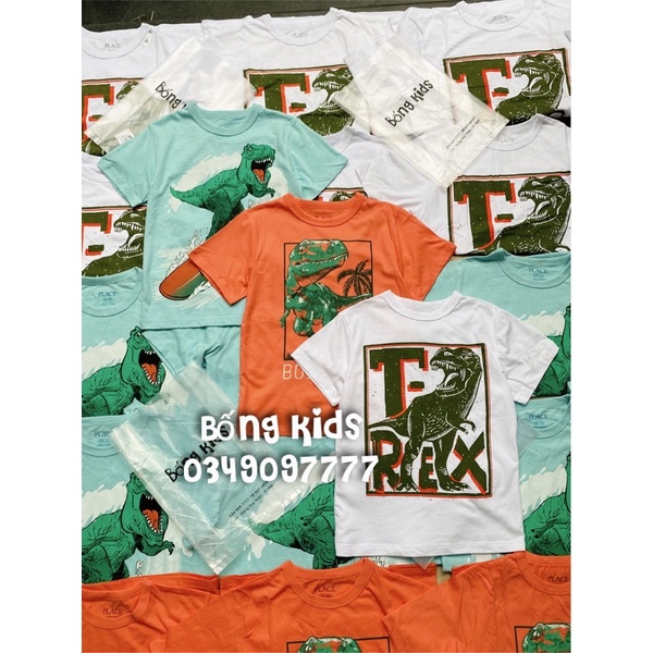 Áo Phông Bé Trai In Chữ Place