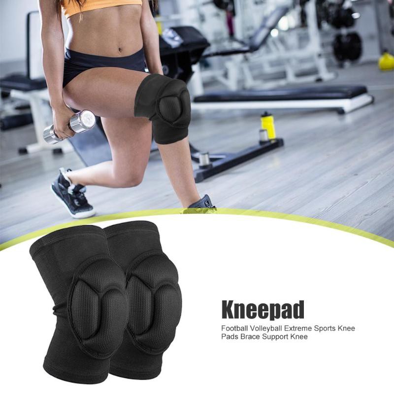 Cặp Đệm Bảo Vệ Đầu Gối Chống Trượt Thoải Mái Tiện Dụng Khi Luyện Tập Thể Thao