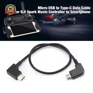 【⚡Dây Cáp Chuyển Đổi Micro USB Sang Type-C Cho Tay Cầm Điều Khiển DJI Spark Mavic