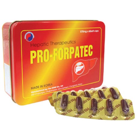 PRO FORPATEC  - Bổ gan, mát gan, thải độc gan, cây kế sữa, hạ men gan