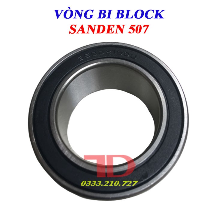 Vòng bi block SANDEN 507 35x55x20 mm, bạc đạn block SANDEN 507