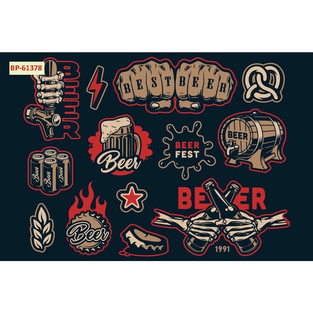 Tranh vải lụa 3D Club Bia Hơi,Bia Hà Nội, Beer Hà Nội, beer ngon cho các quán nhậu, quán ăn