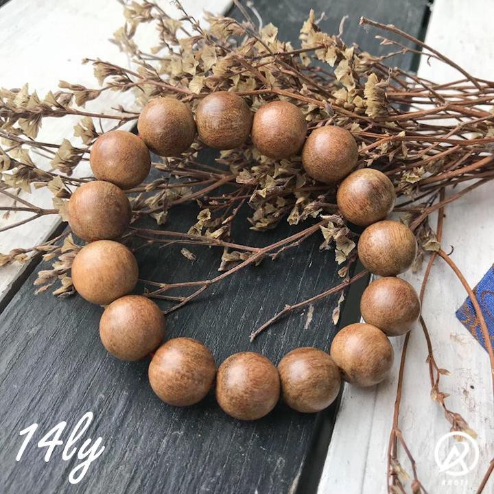 Vòng phong thủy - Vòng phong thủy gỗ Xá xị 14 ly -SP 1