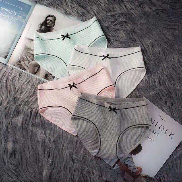 QUẦN LÓT NỮ GÂN TĂM ĐÍNH NƠ CỰC ĐẸP(HÀNG LOẠI 1) | BigBuy360 - bigbuy360.vn