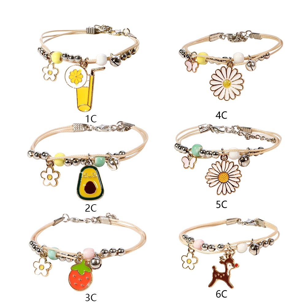 Vòng Tay Kết Hạt Dễ Thương Cho Bạn Gái