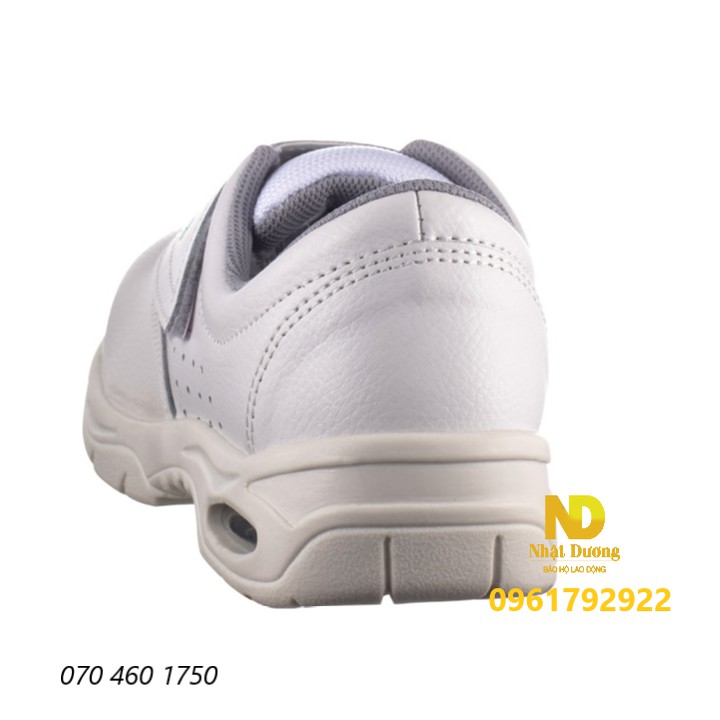 Hàng Chính Hãng - Giày Bảo Hộ Lao Động Hans HS-202 Air Da Tự Nhiên Dùng Trong Phòng Sạch Hình Thật - Bảo Hành 3 Tháng | BigBuy360 - bigbuy360.vn