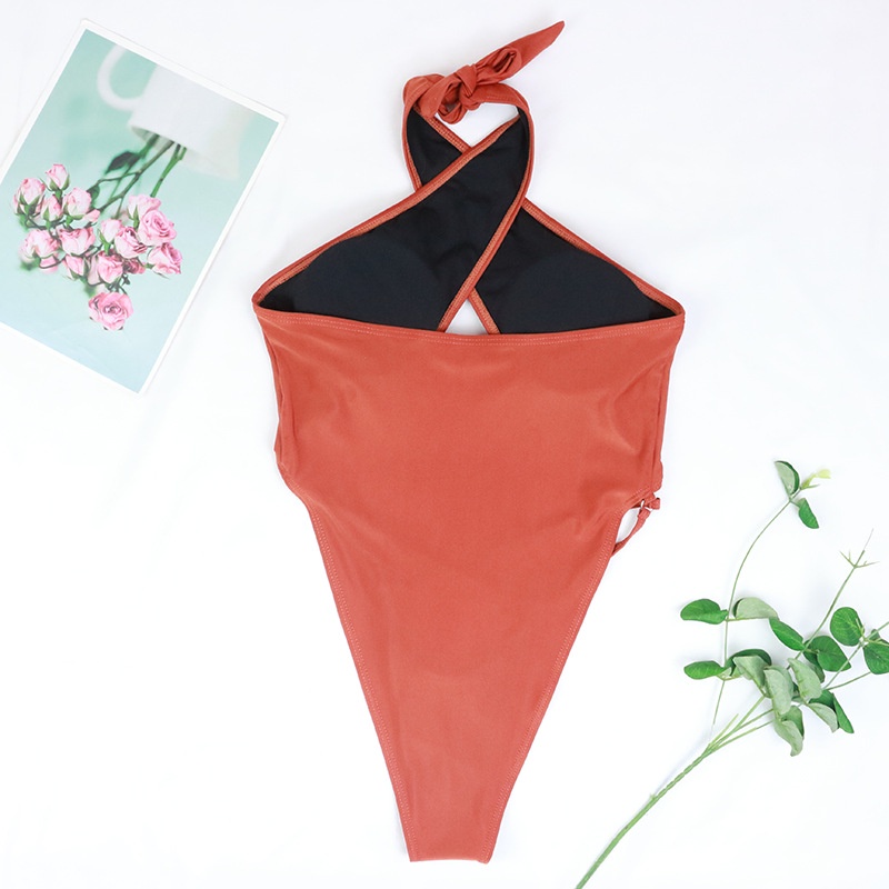 Bộ Đồ Bơi Cổ Yếm Quyến Rũ Dành Cho Nữ