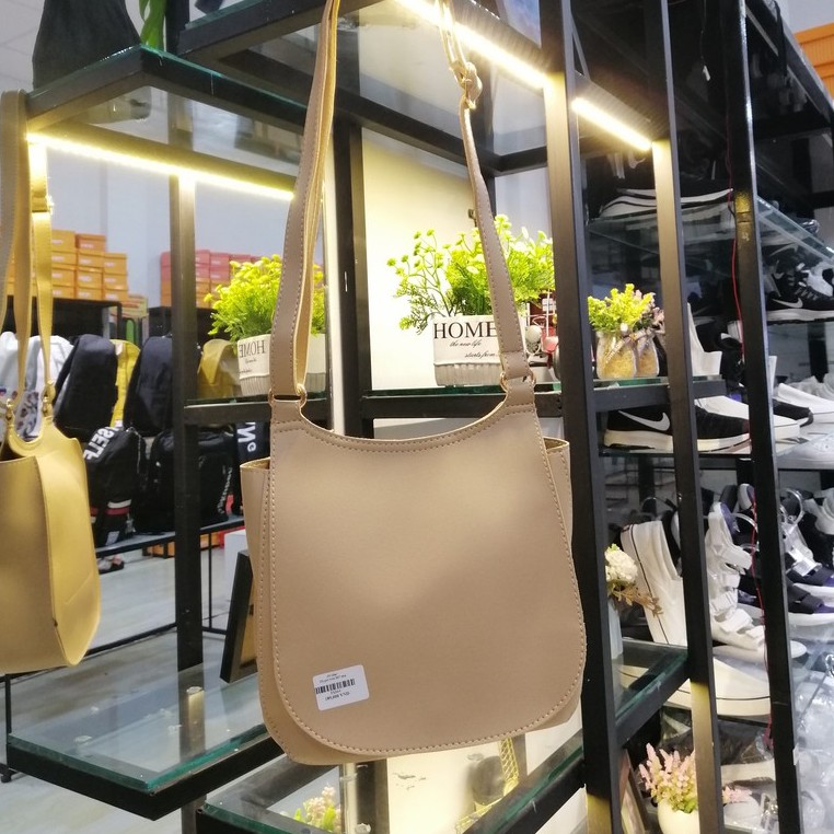 Túi xách tote da trơn phong cách Hàn Quốc