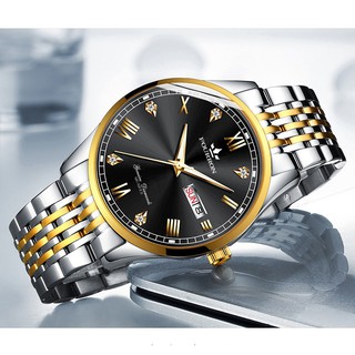 Đồng Hồ Nam FOURRON F8868 Chuẩn men 2019 dây thép không gỉ cao cấp_full box