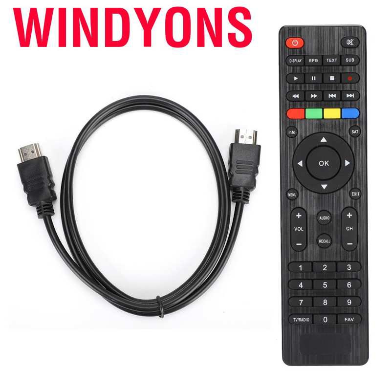 Đầu Thu Tv Box Windyons Dvb S2 1080p Full Hd Cổng Usb 100 240v