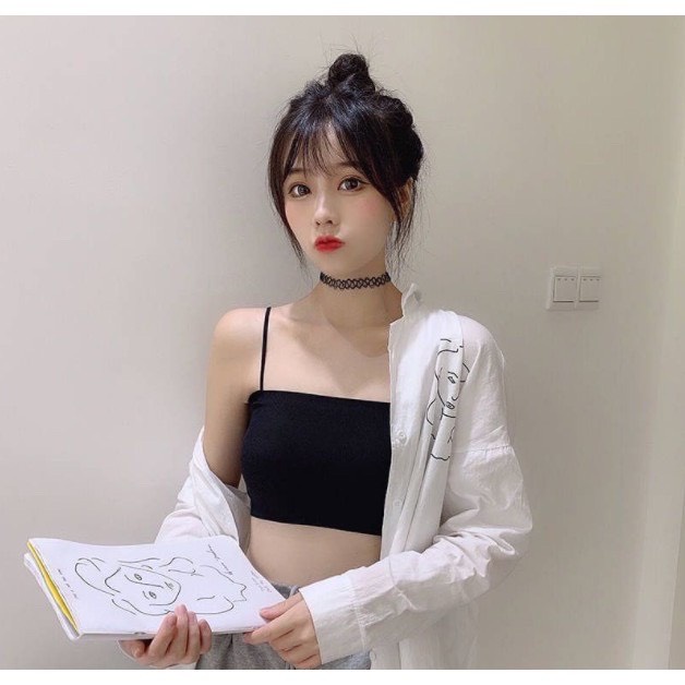 Áo Bra Quây Đúc Su Trơn Áo 2 Dây BB8881