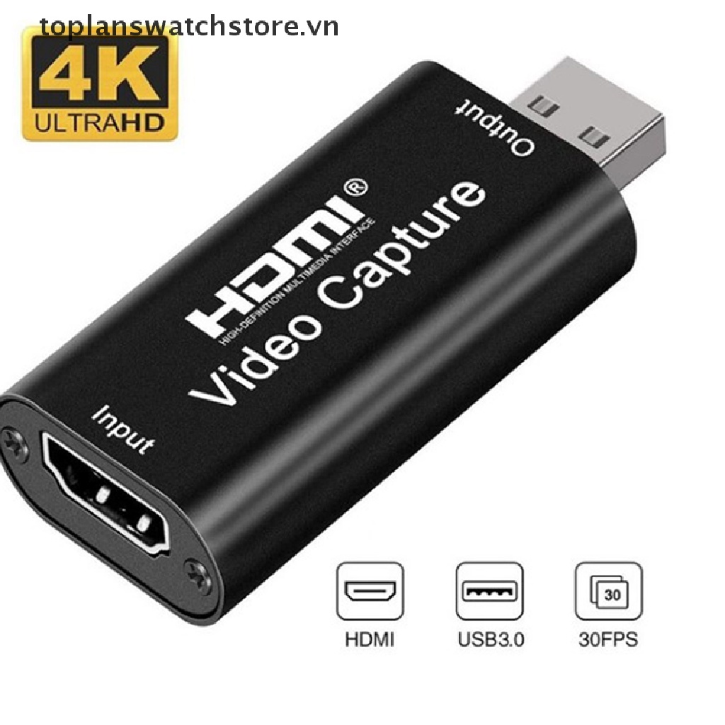 Thẻ Ghi Hình Video HDMI Sang USB 3.0 Độ Phân Giải 4K