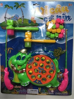 Đồ chơi vỉ câu cá đập