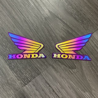 TEM TITAN LOGO CÁNH CHIM HONDA