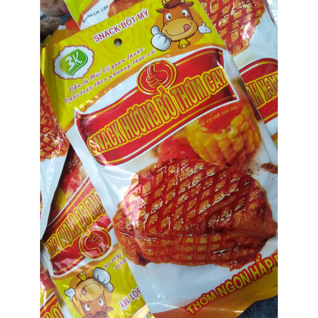 [[Đảm bảo chất lượng] Snack quẩy bò miếng thơm cay ( quẩy bò xé cay) | BigBuy360 - bigbuy360.vn