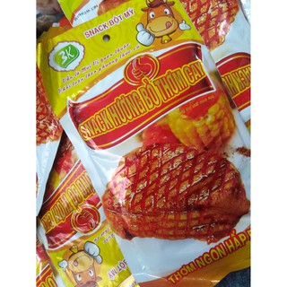 [[Đảm bảo chất lượng] Snack quẩy bò miếng thơm cay ( quẩy bò xé cay)