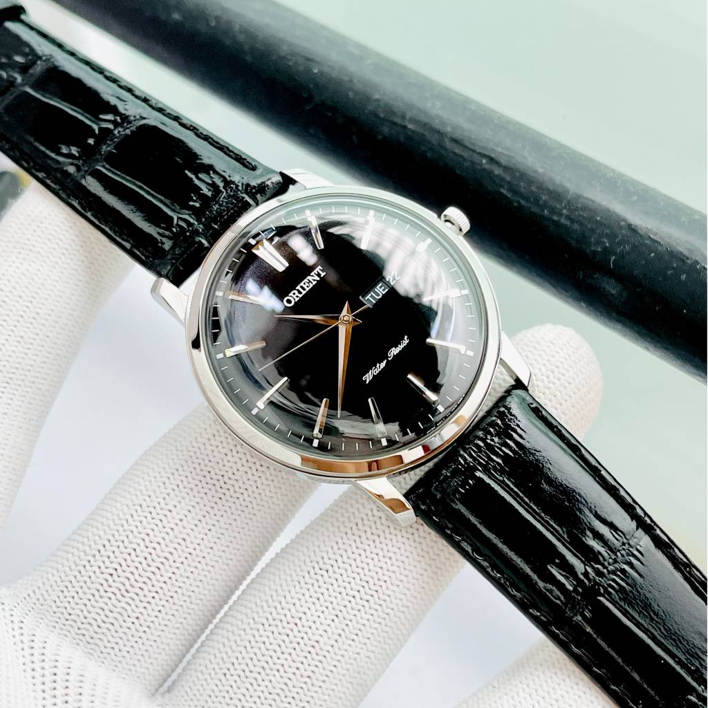 Đồng Hồ Orient Dây Da Capital Ver 2 FUG1R002B6 Mặt Đen Fullbox Bảo Hành Máy 1 Năm Tại Đồng Hồ Doanh Nhân