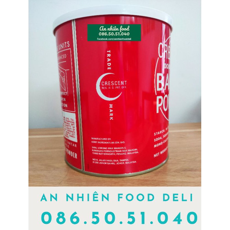 Bột Nở Đỏ Baking Powder Crescent 2.7KG