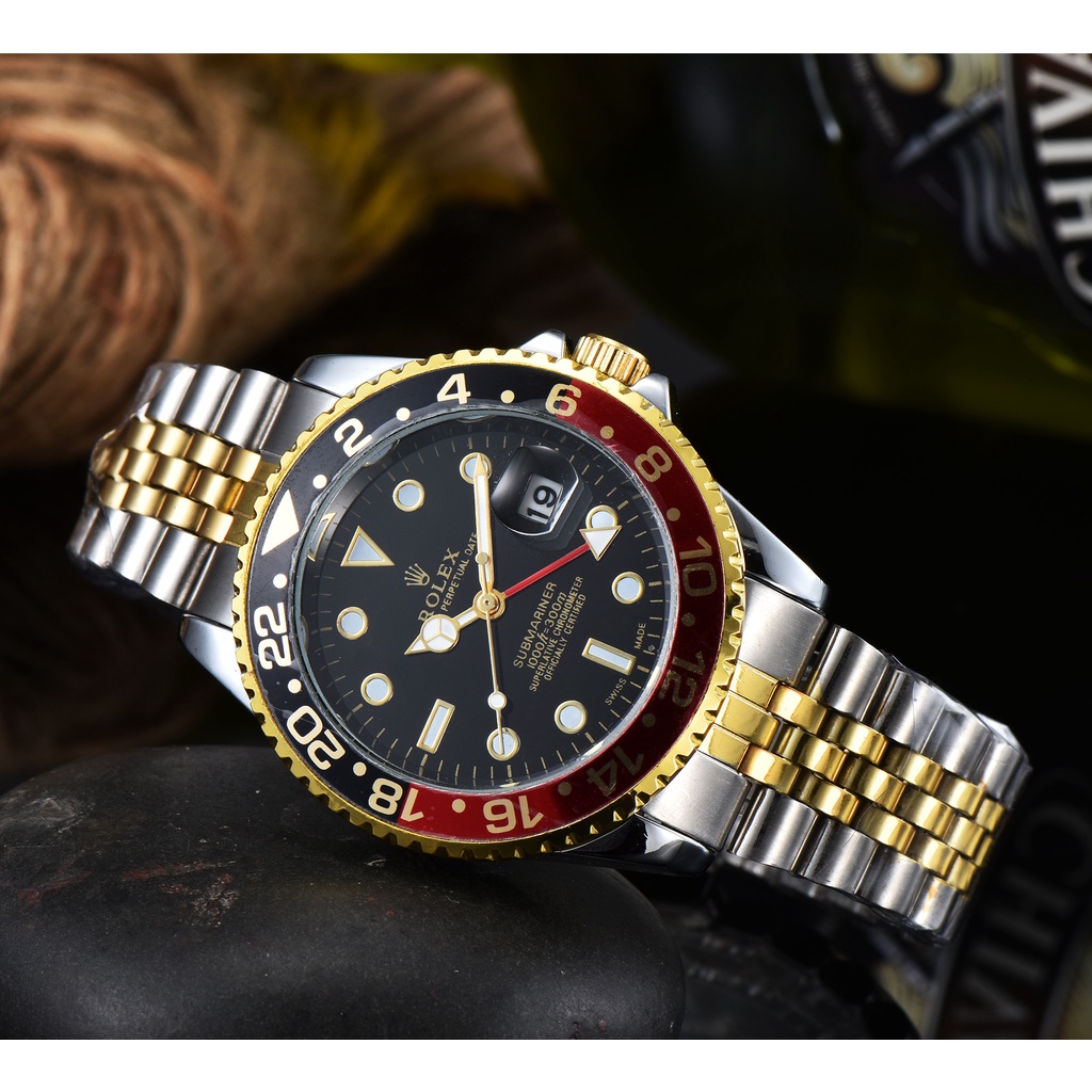 Đồng Hồ Rolex Dây Thép 40MM Lịch Lãm Thời Trang Cho Nam