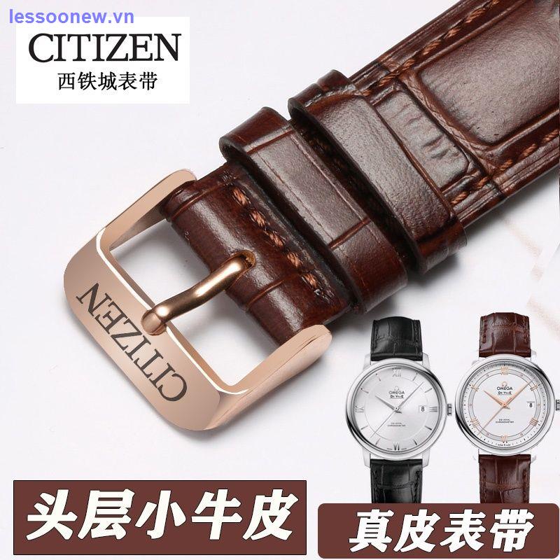 Dây Đeo Đồng Hồ Bằng Da Bò Nguyên Chất CITIZEN CITIZEN Cho Nam Và Nữ
