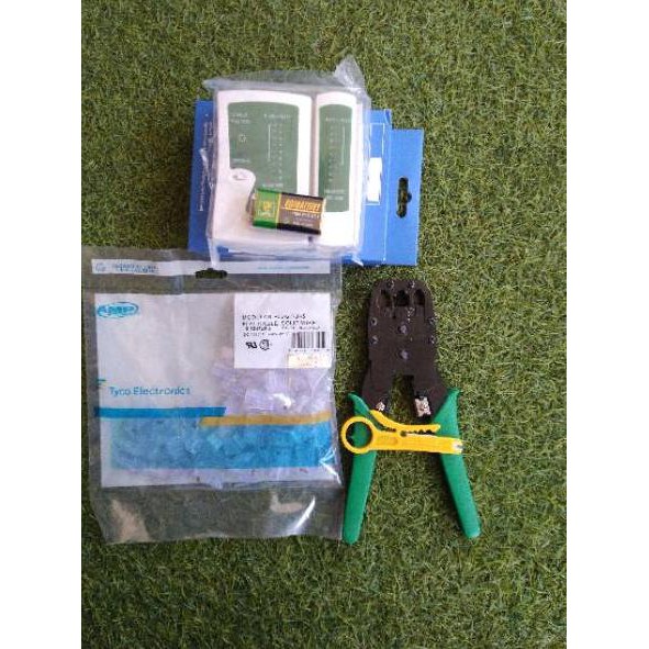 Bộ Dụng Cụ Kiểm Tra Mạng Lan + Máy Kiểm Tra RJpcs