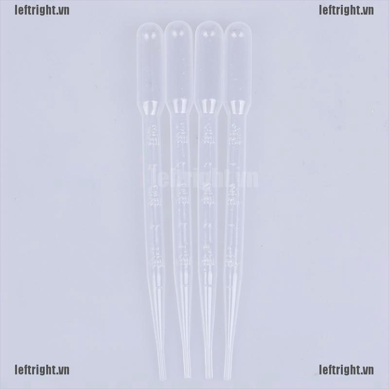 [Hàng mới về] Set 4 ống nhỏ giọt bằng nhựa 3ml