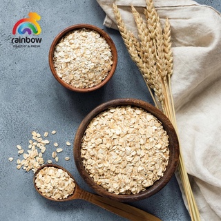 Yến Mạch Cán Dẹt RAINBOW - Hộp 500g Nhập Khẩu Úc Hạt Thơm Phù Hợp Chế Độ Ăn Kiêng Giảm Cân