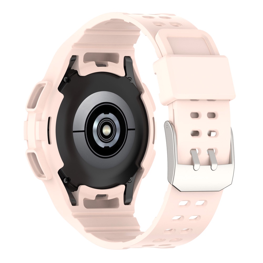 Ốp Bảo Vệ Đồng Hồ Thông Minh Samsung galaxy watch 4 40mm 44mm / Watch4 Classic 46mm 2 Trong 1 Bằng Silicone