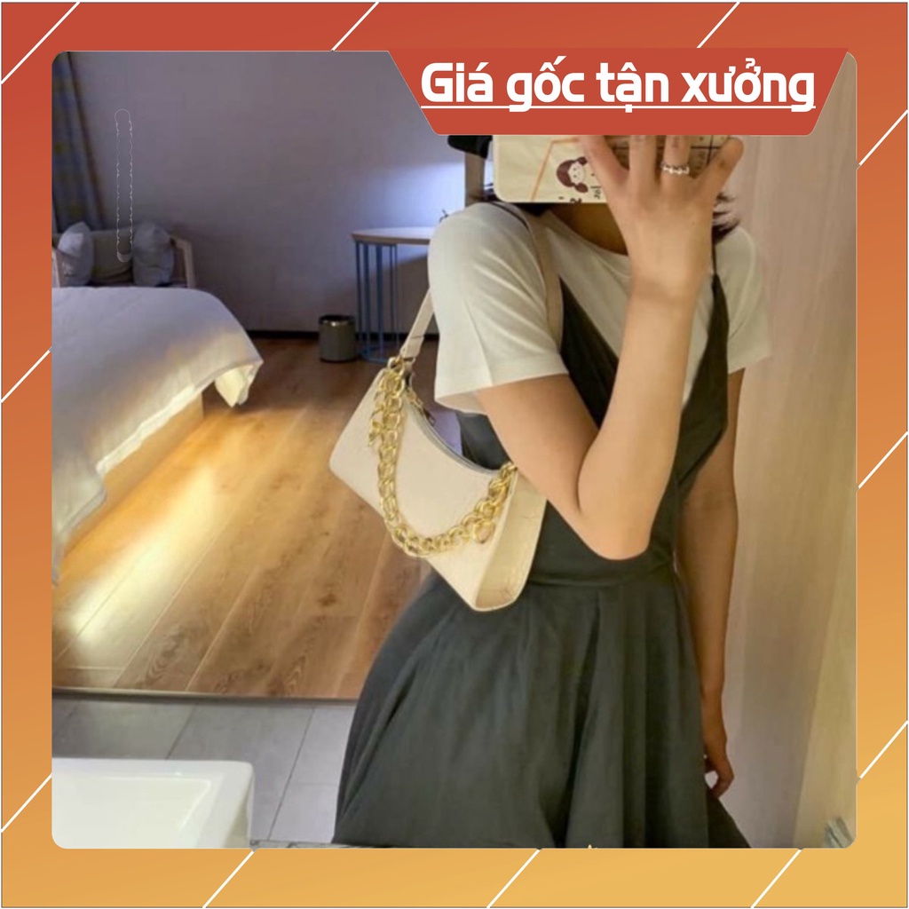 Túi  đeo chéo nữ Ngọc trinh hot trend 2020  túi da vẩy rắn 3 dây đeo tiện lợi