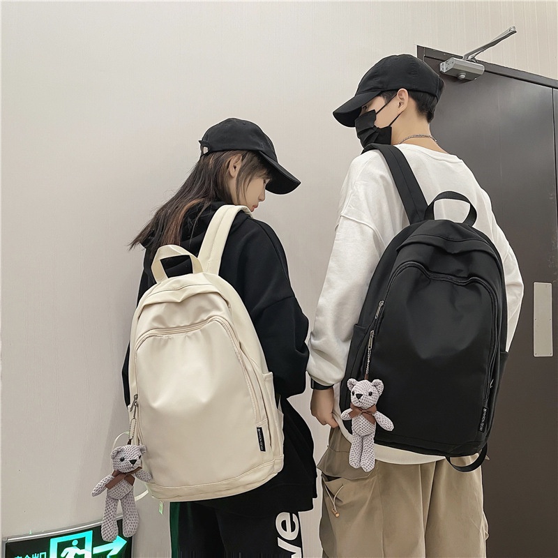 Balo Ulzzang Nam Nữ Đi Học chống nước Dung Tích Lớn Phong Cách Hàn Quốc Thời Trang Cho Nam Và Nữ FT7043