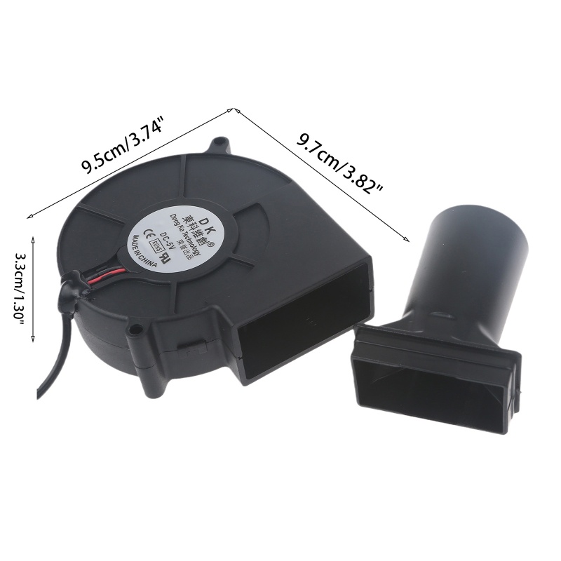 Quạt Thổi Khí Nướng Bbq Đầu Tròn Cắm USB 5V