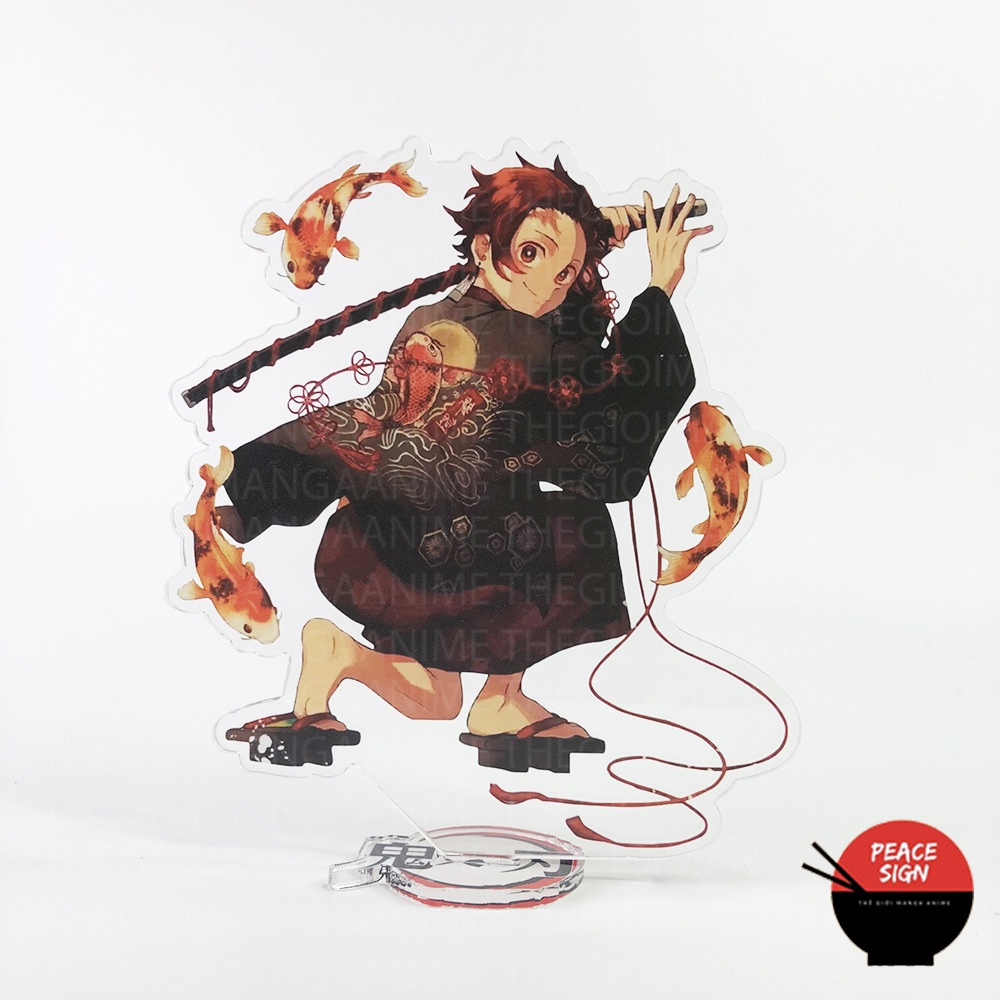 Standee Kimetsu no Yaiba THANH GƯƠM DIỆT QUỶ mô hình Tượng Acrylic anime chibi mica trang trí trưng bày