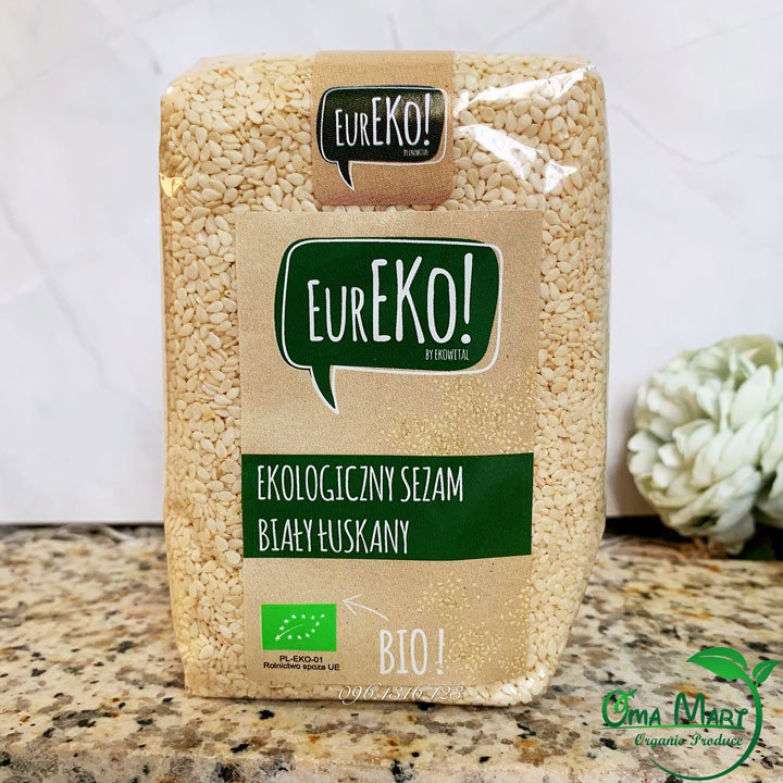Hạt mè tách vỏ hữu cơ Eureko 250g