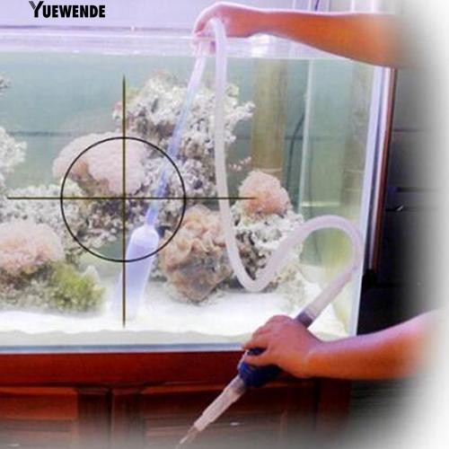 Bơm chân không vệ sinh nước hồ cá cảnh tiện lợi
