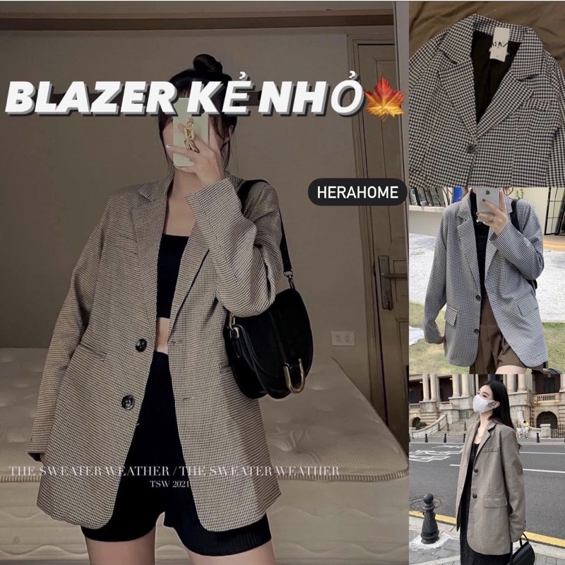 BLAZER KẺ NHỎ MẪU MỚI