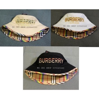 [MẪU ĐẸP] MŨ BUCKET THÊU BUR - BUCKET BUR ĐẸP