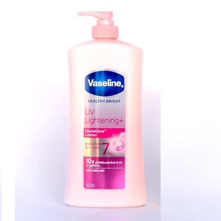 Sữa dưỡng thể trắng da chống nắng Vaseline Healthy Bright UV Extra Brightening 10X Thái Lan 600ml - Yumi Beauty