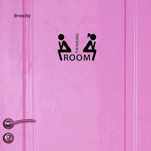 Nhãn dán hình thích thú cho nhà vệ sinh | BigBuy360 - bigbuy360.vn