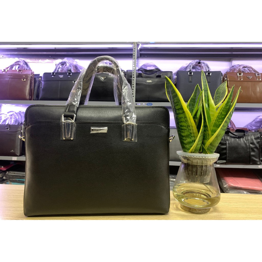 Cặp da thật SAPOLNEY 0103 chính hãng | BigBuy360 - bigbuy360.vn
