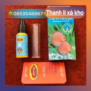 Dung Dịch Đo Kiểm Tra Độ Ph Nước 30Ml - Bộ Test Ph Nước Bể Cá Có Ống Nghiệm Chất Lượng Số 1