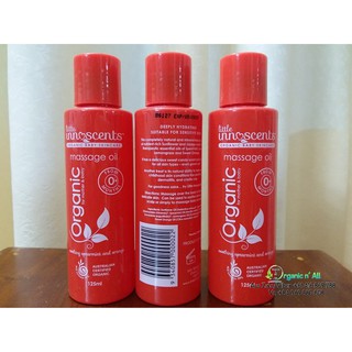 LITTE INNOSCENTS MASSAGE OIL - DẦU MASSAGE HỮU CƠ CHO BÉ TỪ 0 THÁNG TUỔ