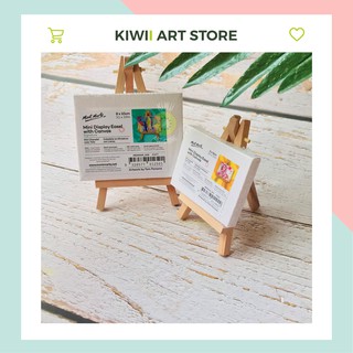 Giá vẽ Gỗ Mini MONTE MARTE ( Mini Display Easel with Canvas, Mini Canvas) size 6x8cm,8x10cm