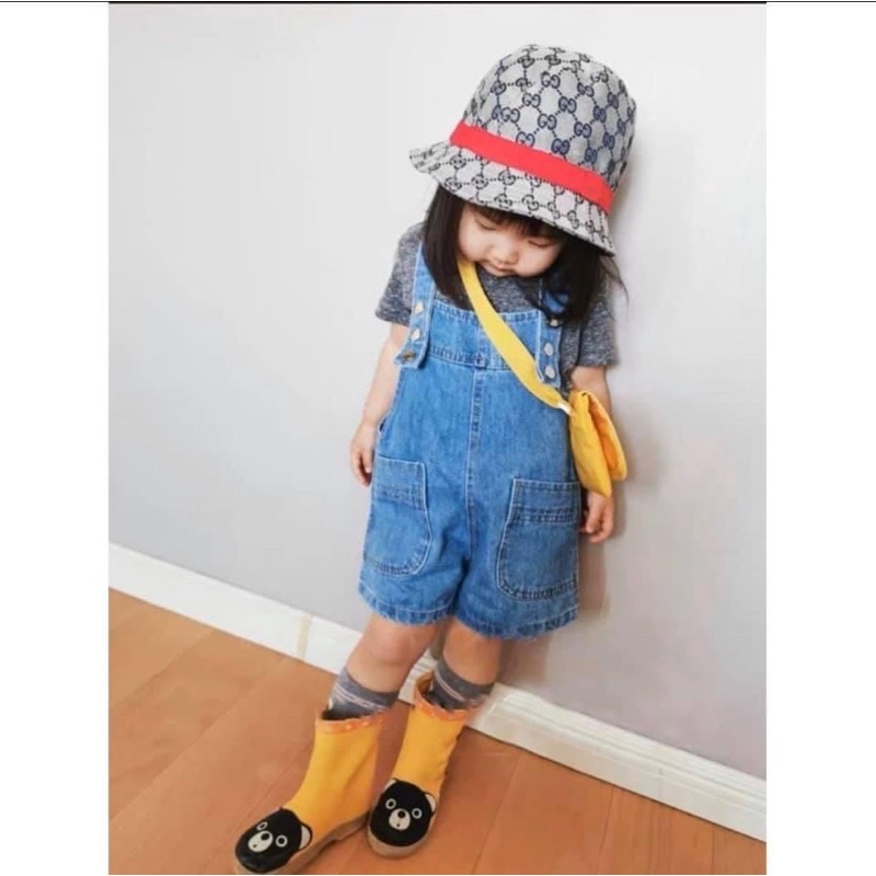 quần yếm jean baby