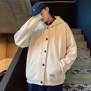 Áo Khoác Dáng Rộng Thời Trang Phong Cách Hong Kong Nam Tính