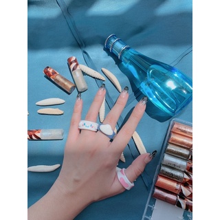 Nhẫn đất sét handmade - Clay ring - Cinnamoroll