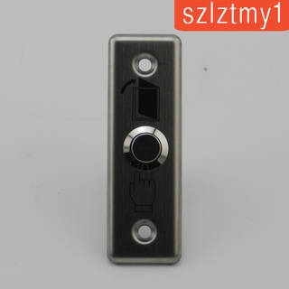 Stainless Steel Door Exit Push Release Button Switch For Access Control